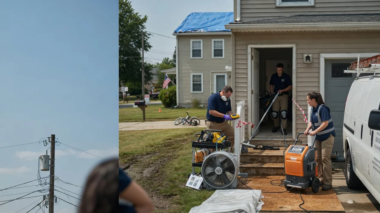 Water Damage Repair in Hestand, KY near me